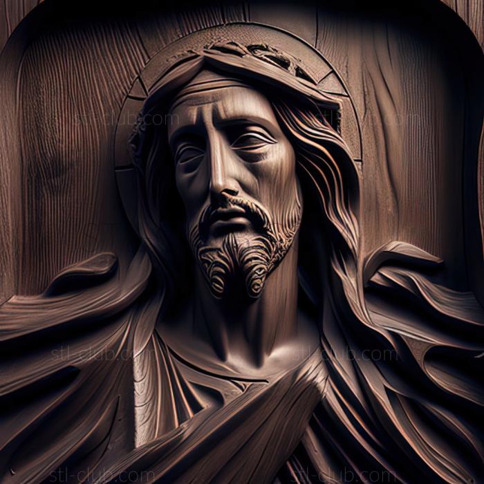 3D model st jesus (STL)